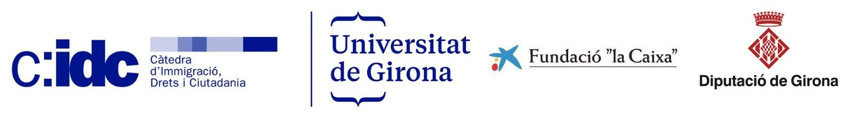 Càtedra d'Immigració, Drets i Ciutadania - Universitat de Girona - Fundació la Caixa - Diputació de Girona