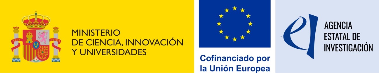 Ministerio de Ciencia, Innovación y Universidades - Cofinanciado por la Unión Europea - Agencia Estatal de Investigación